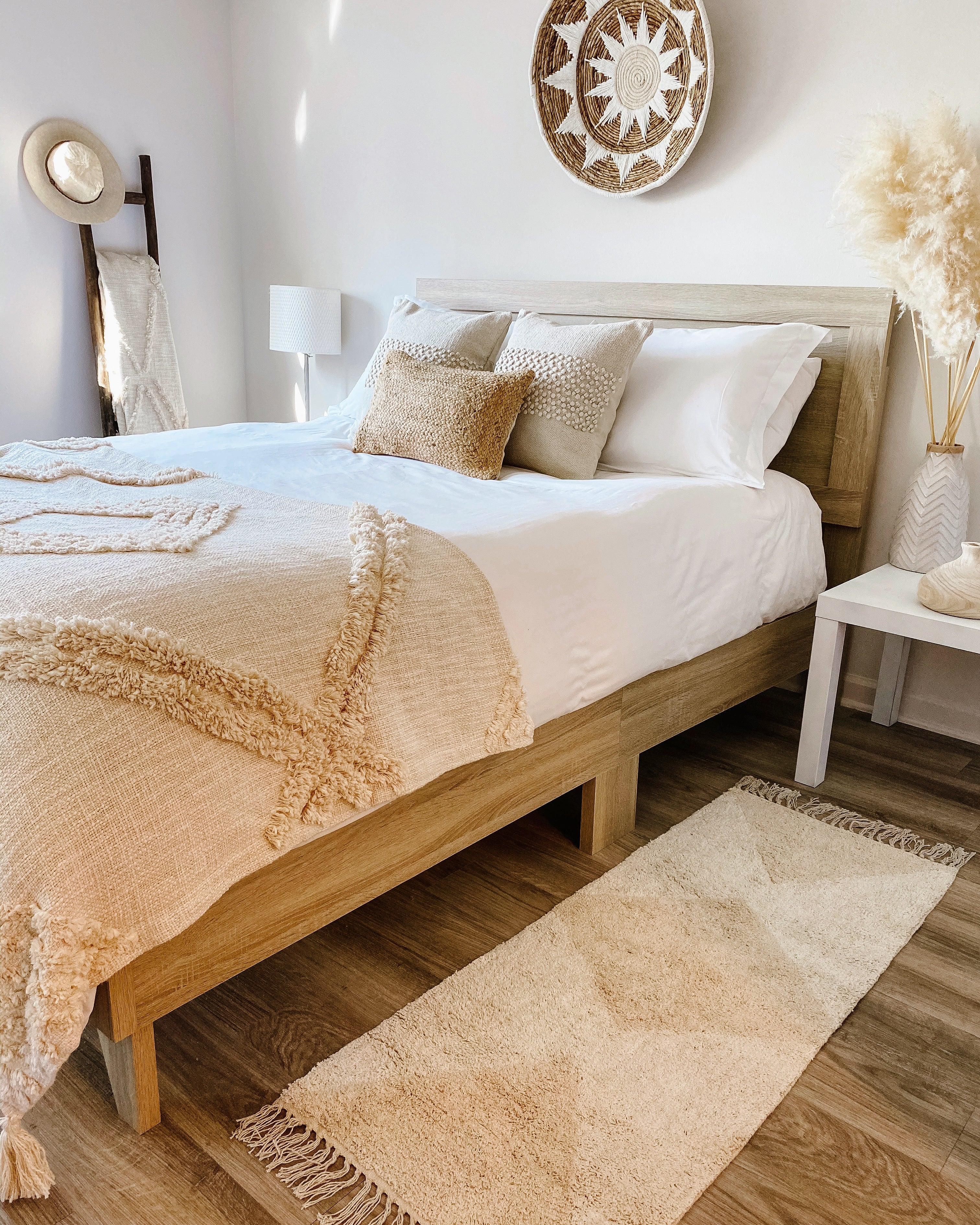 Ava Throw Blanket - Poppy Natural
