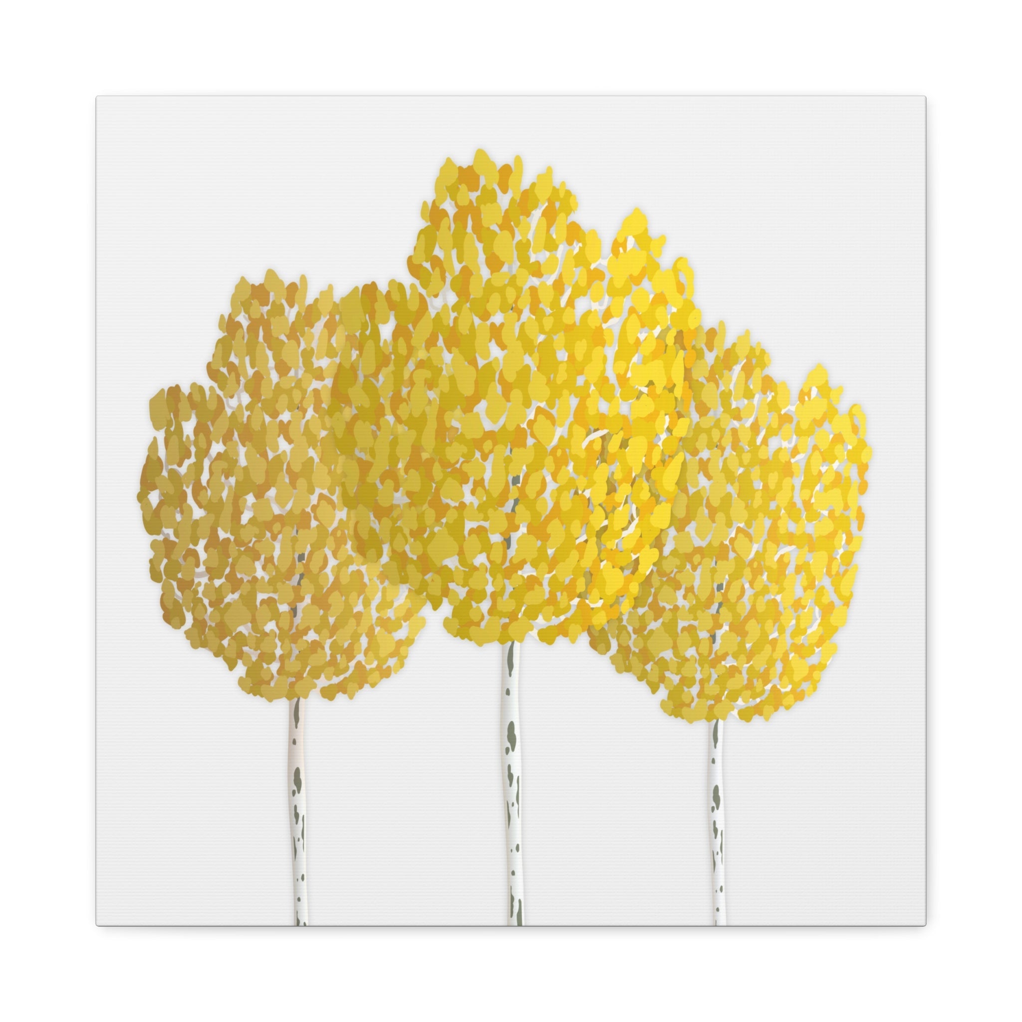 Fall Aspen Canvas Print – Wall Art - Poppy Natural