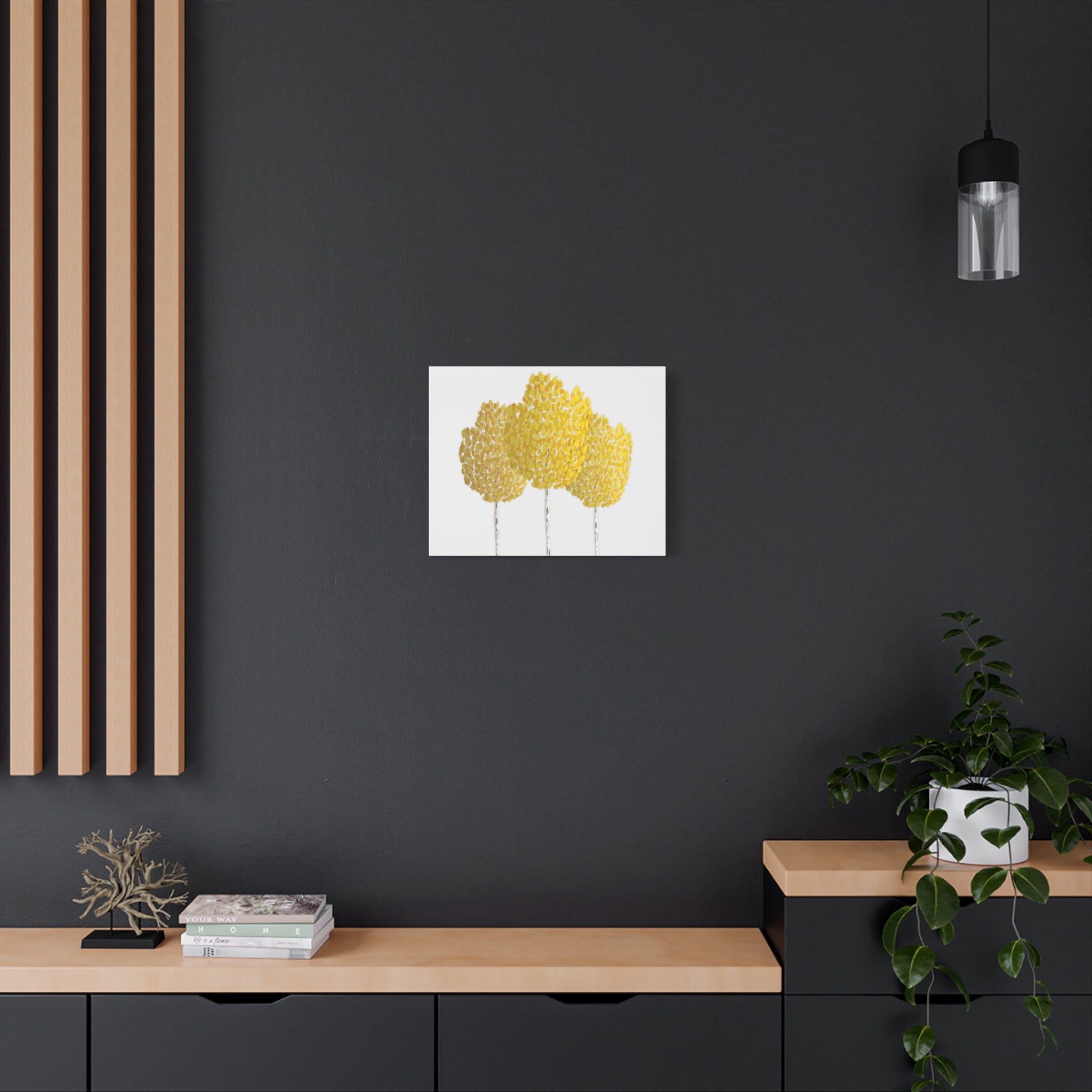Fall Aspen Canvas Print – Wall Art - Poppy Natural