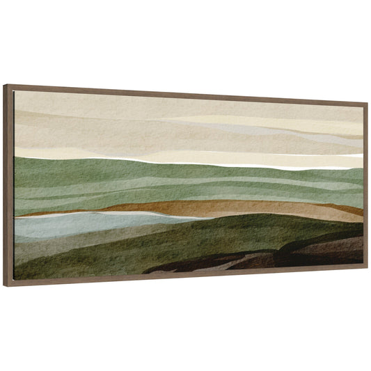 Nature's Charm III Panel by Nikita Jariwala - Poppy Natural