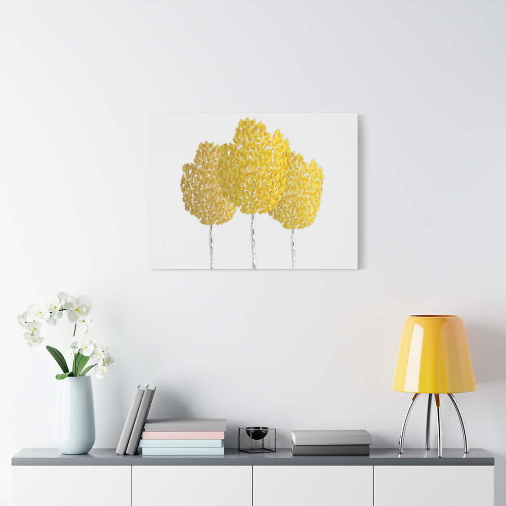Fall Aspen Canvas Print – Wall Art