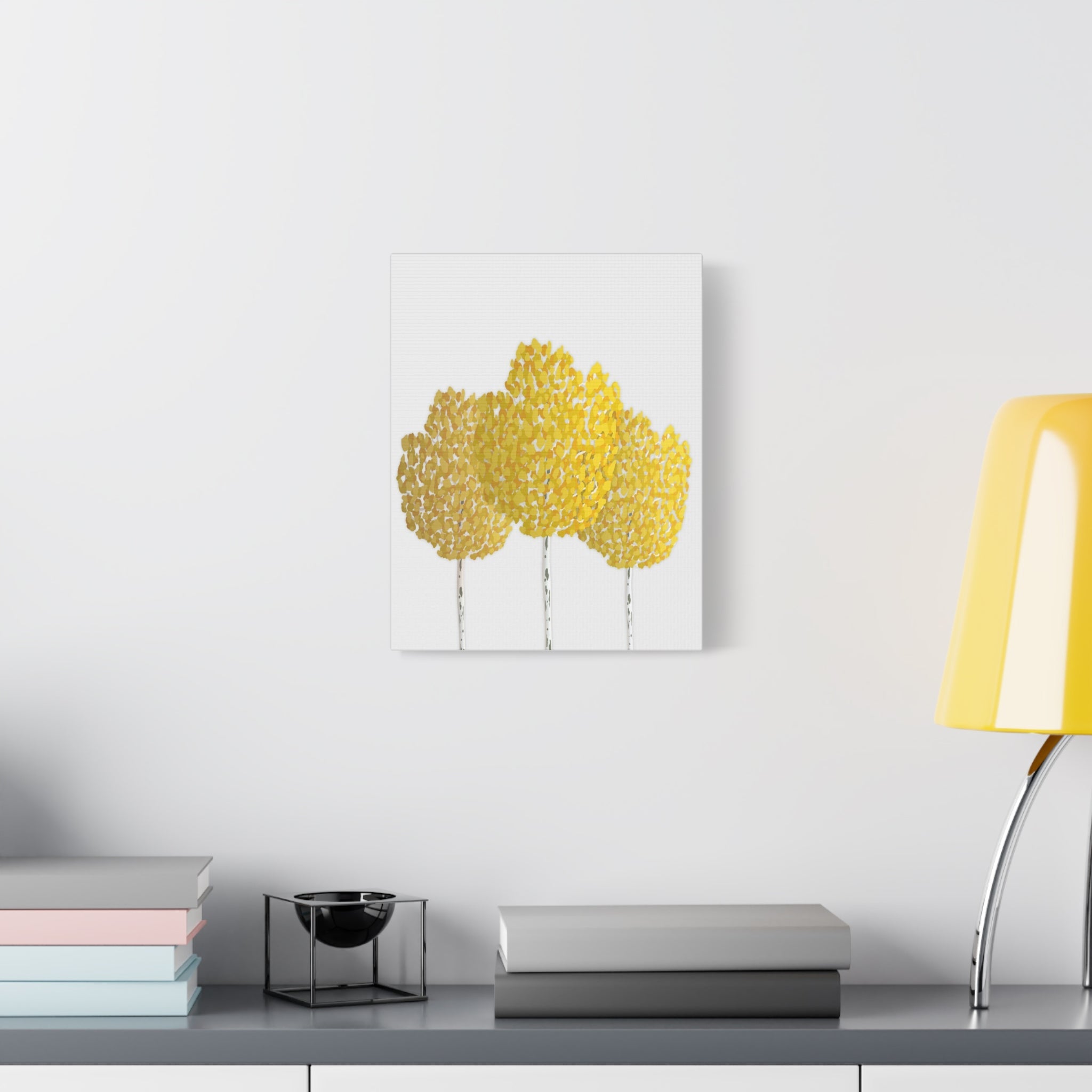 Fall Aspen Canvas Print – Wall Art