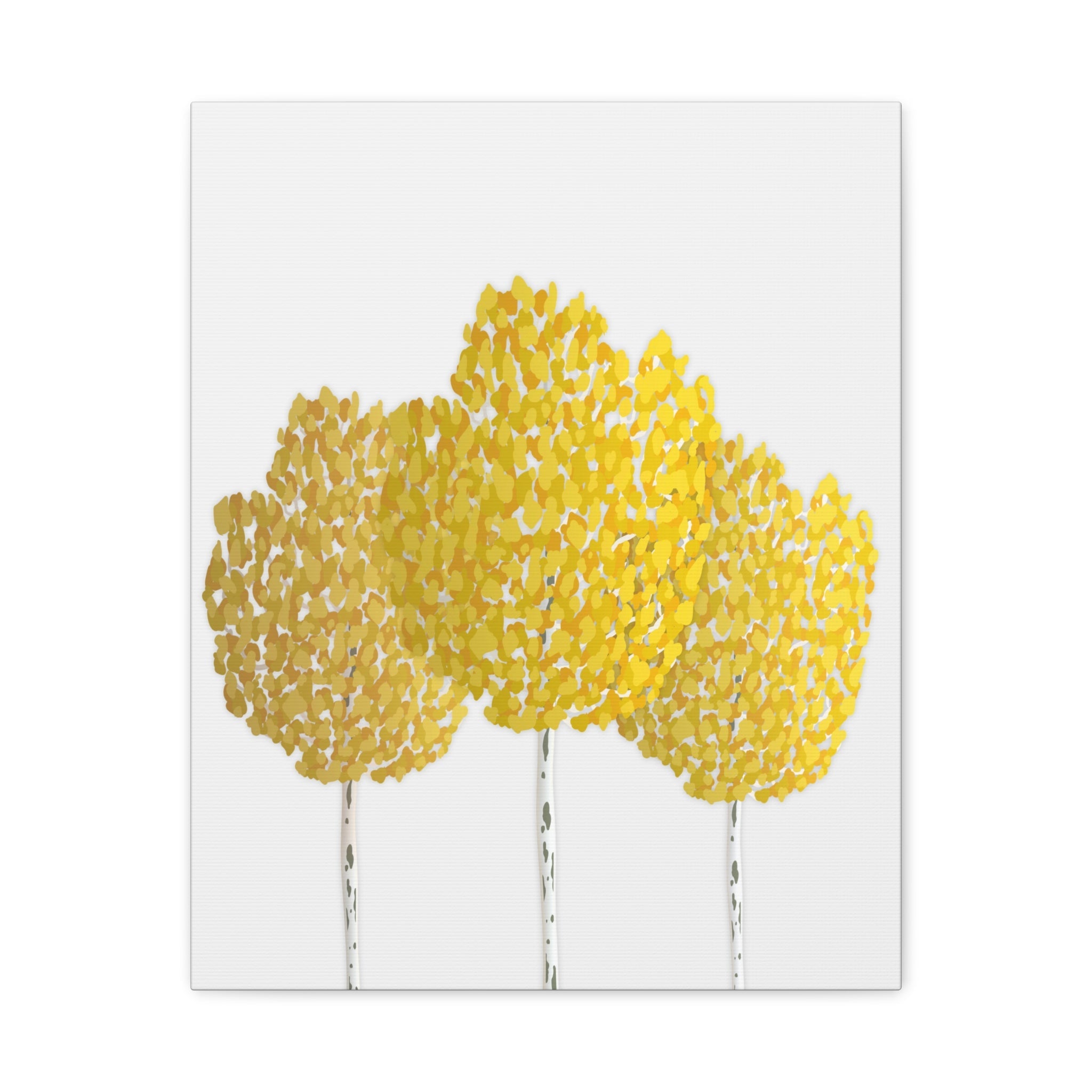 Fall Aspen Canvas Print – Wall Art