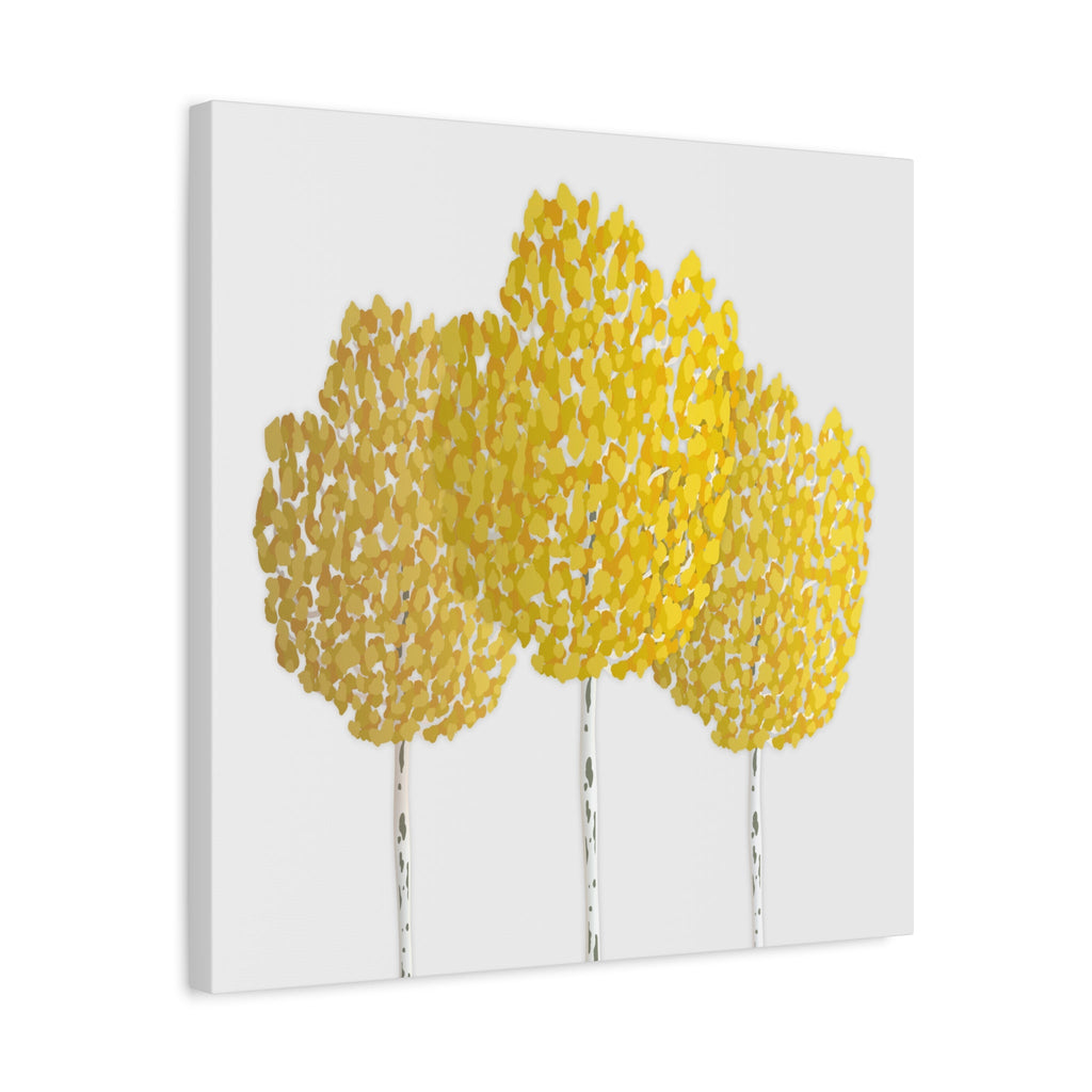 Fall Aspen Canvas Print – Wall Art