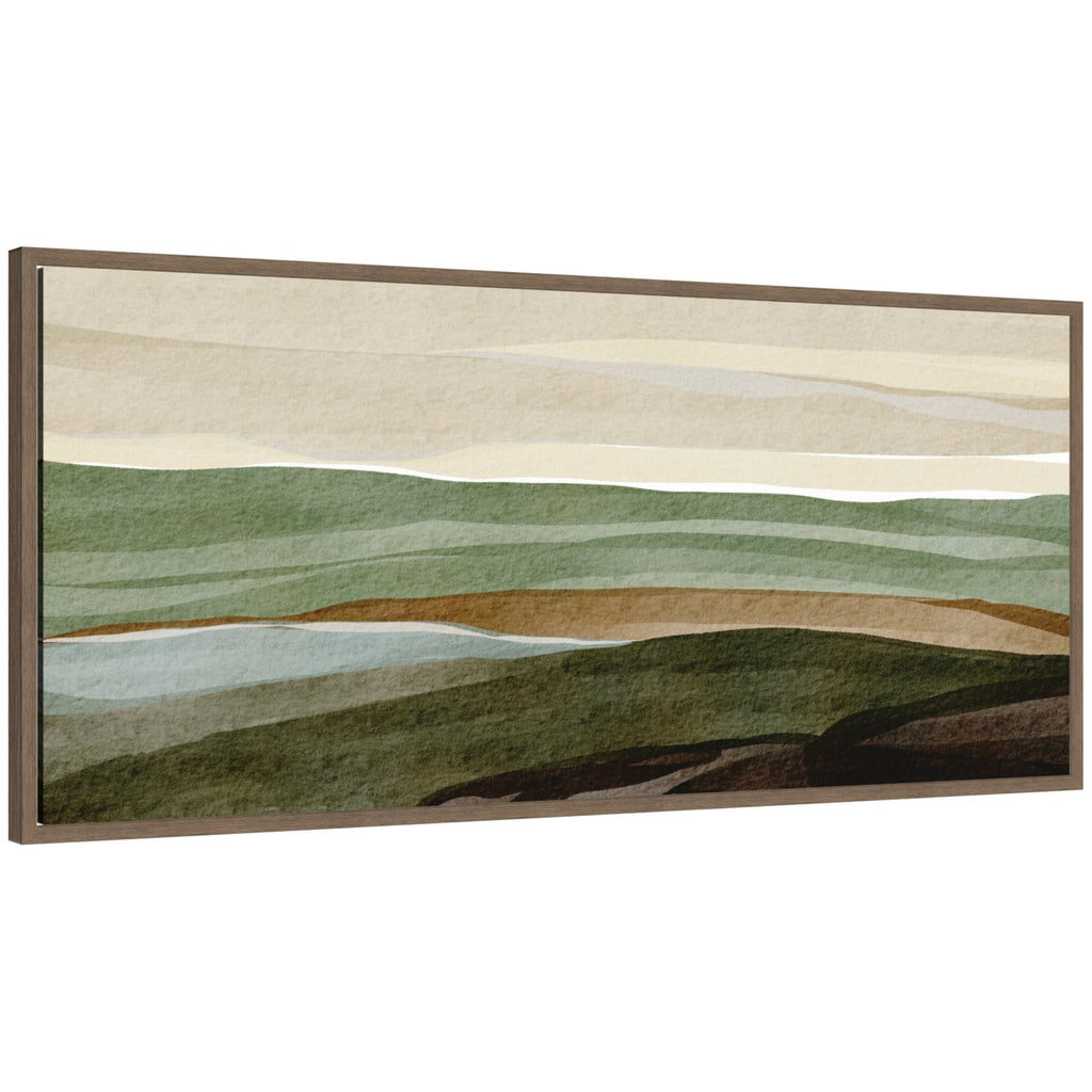 Natures Charm lll Panel by Nikita Jariwala Framed Canvas Wall Art Print