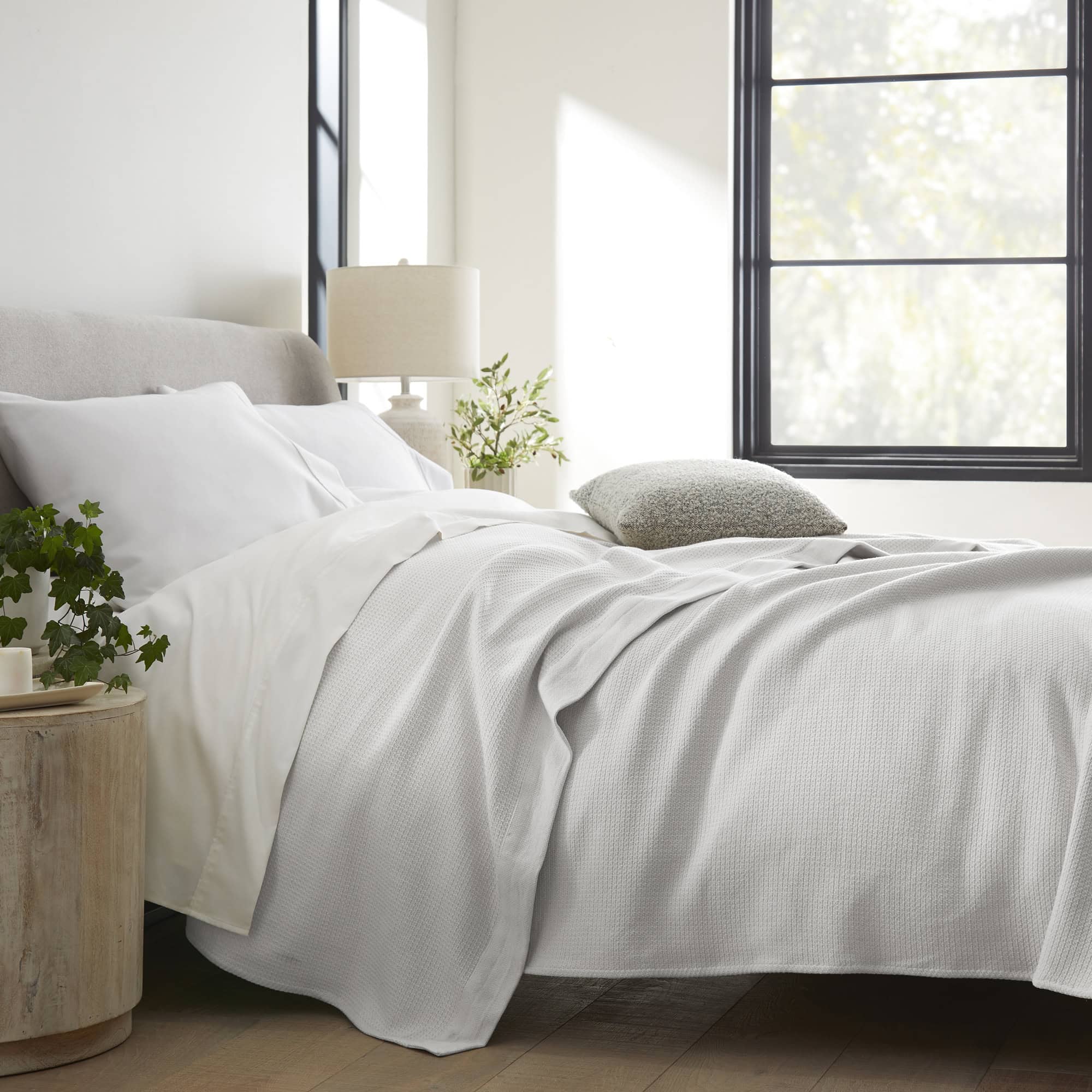 Organic Woven Throw Blanket