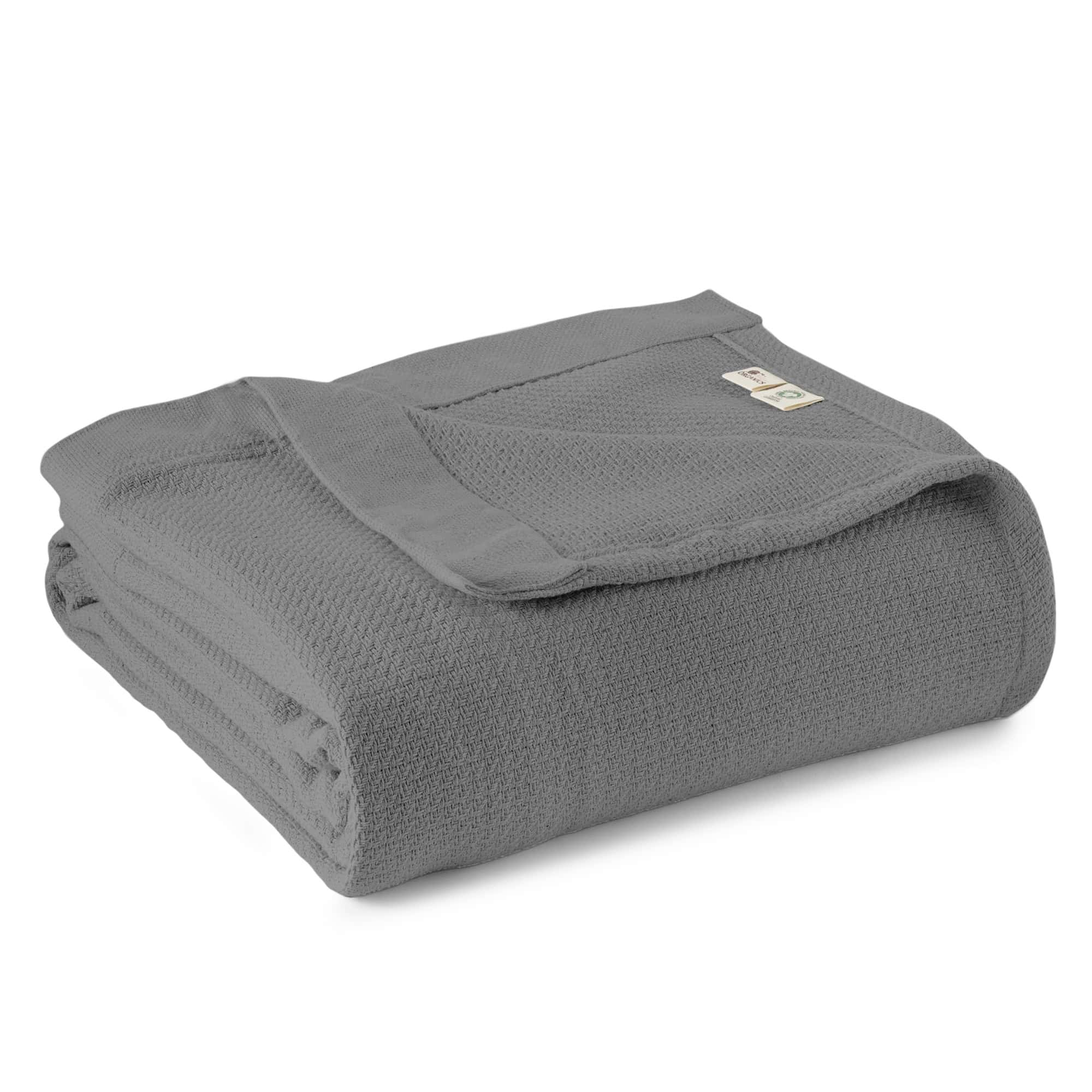 Organic Woven Throw Blanket