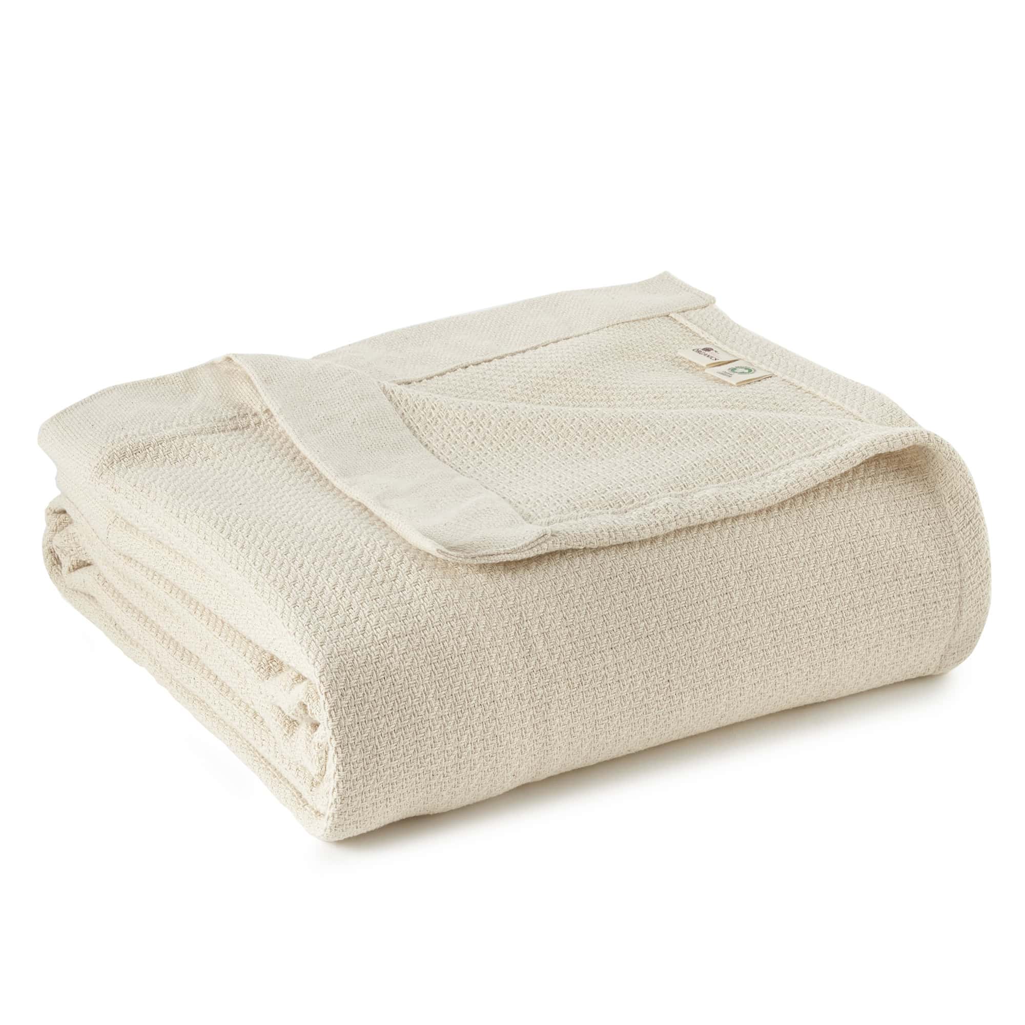 Organic Woven Throw Blanket