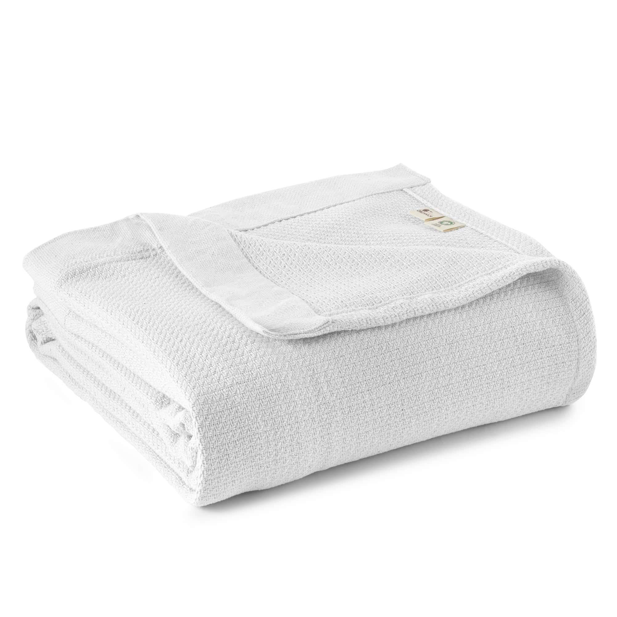 Organic Woven Throw Blanket