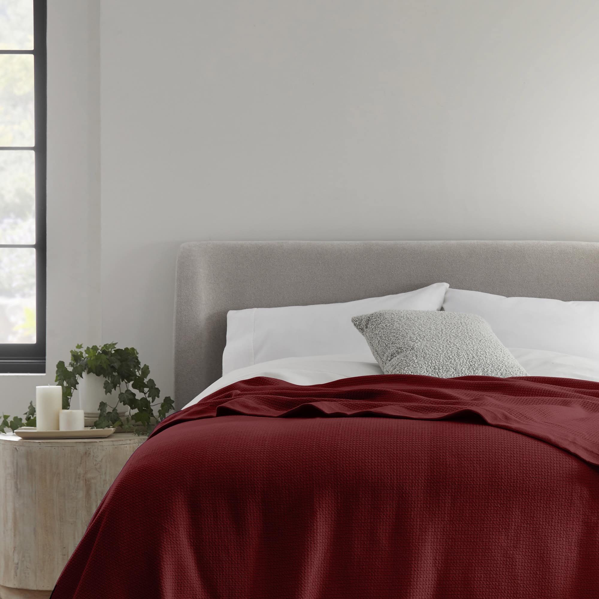 Organic Woven Throw Blanket