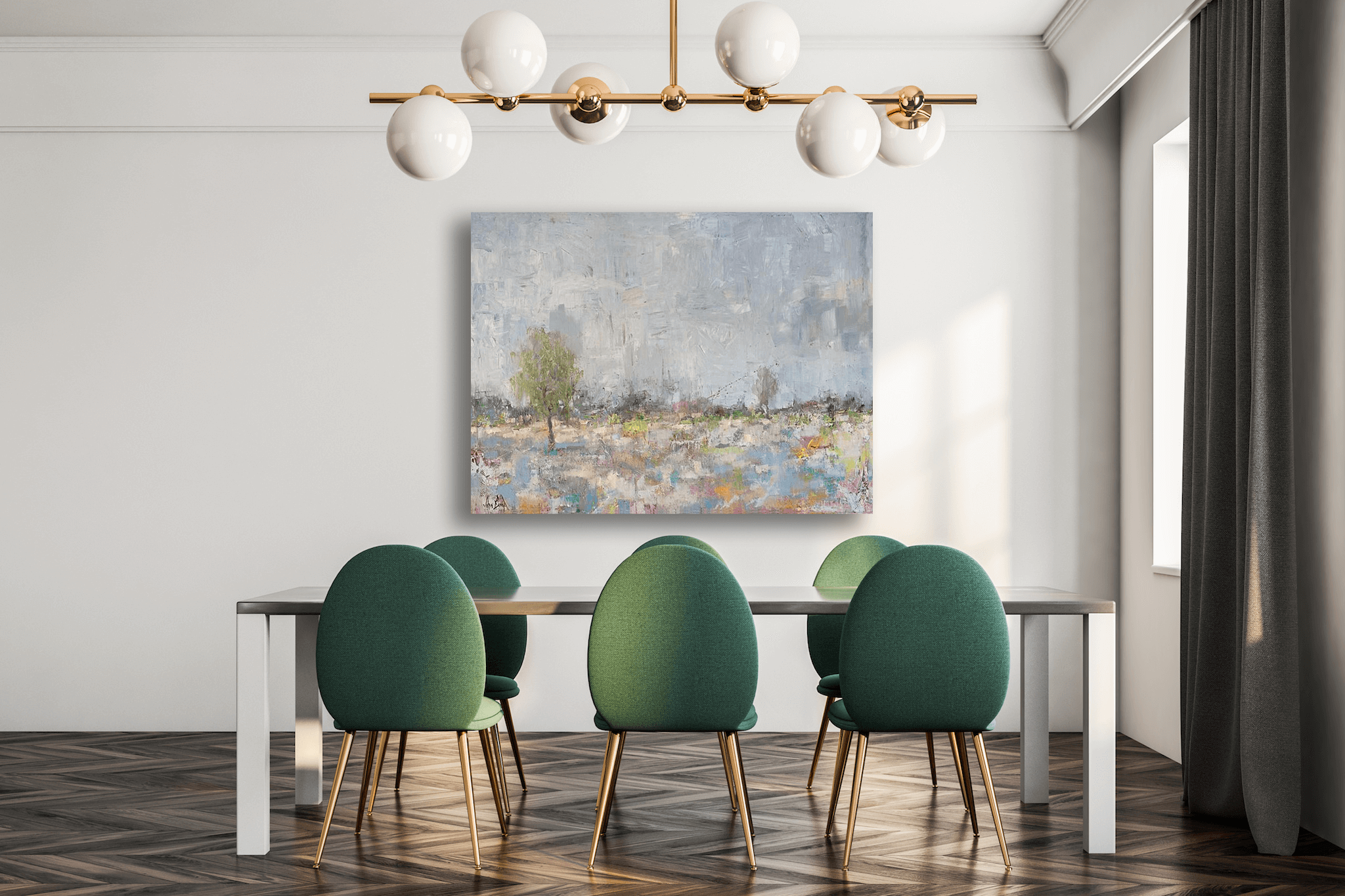 Burst of Spring Canvas Print