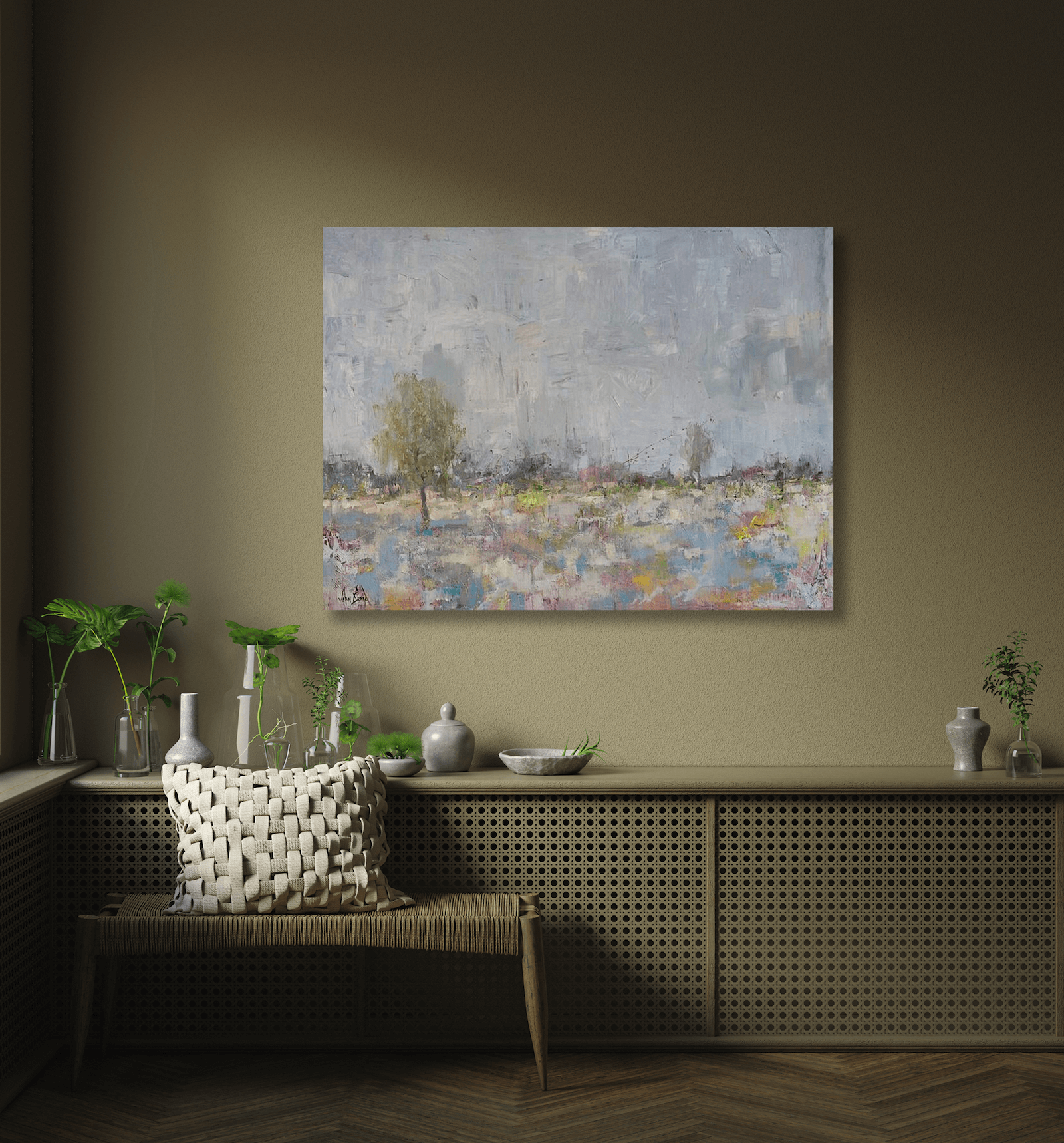 Burst of Spring Canvas Print