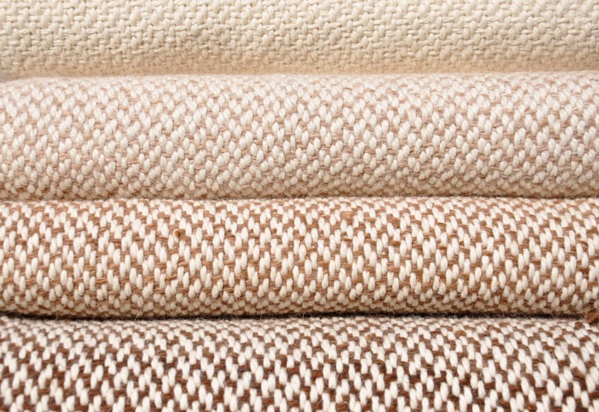 Camel Stripes Blanket - Poppy Natural
