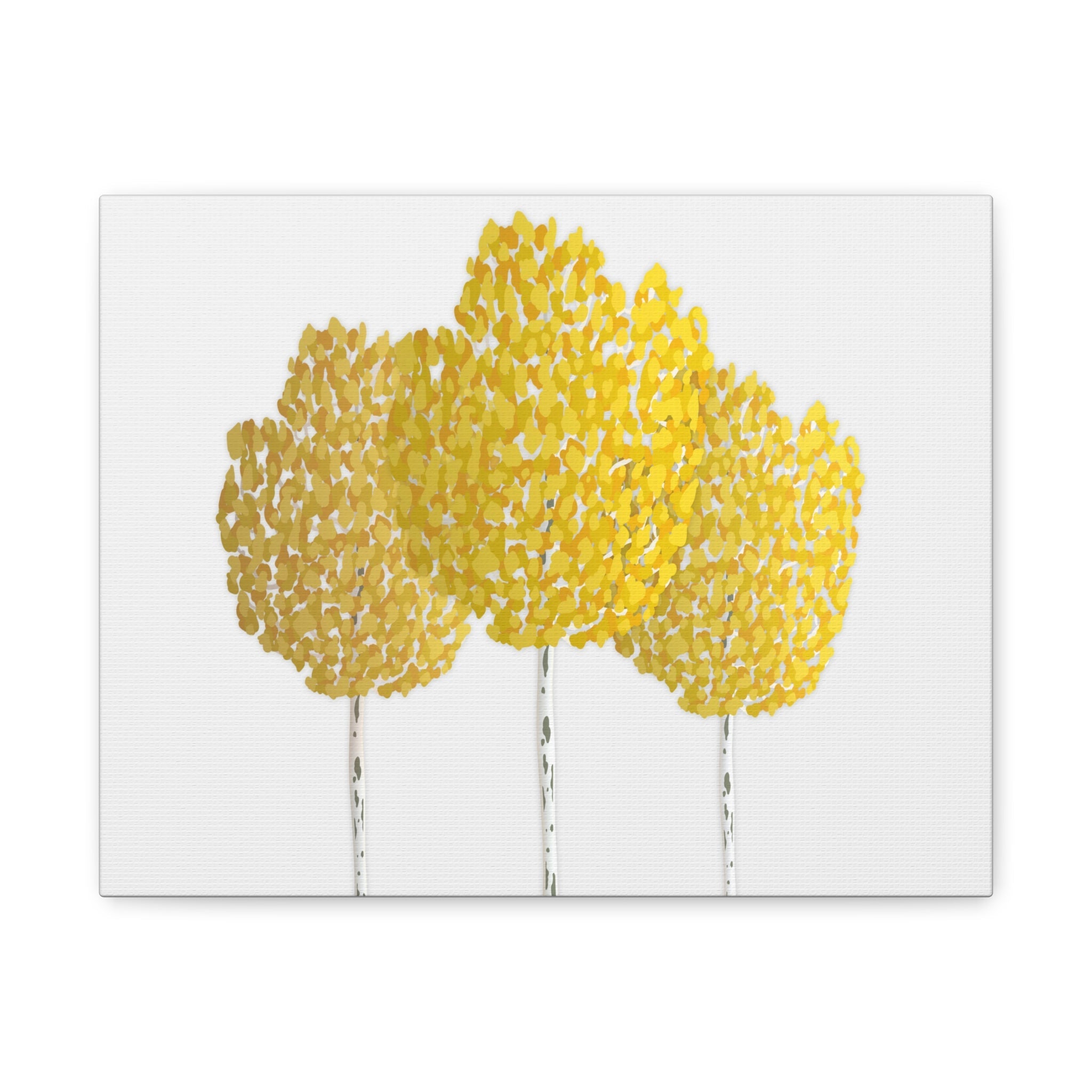 Fall Aspen Canvas Print – Wall Art - Poppy Natural