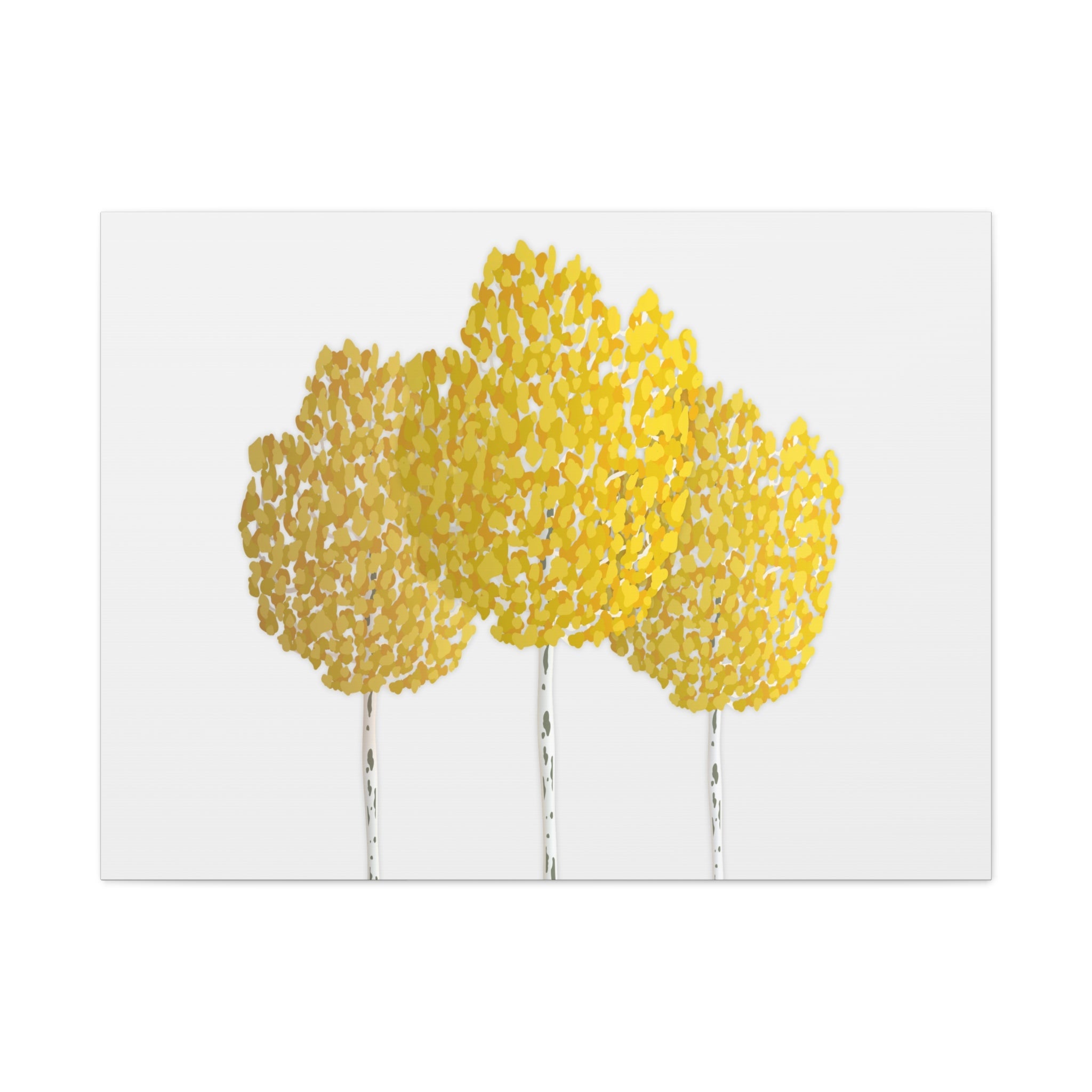 Fall Aspen Canvas Print – Wall Art - Poppy Natural