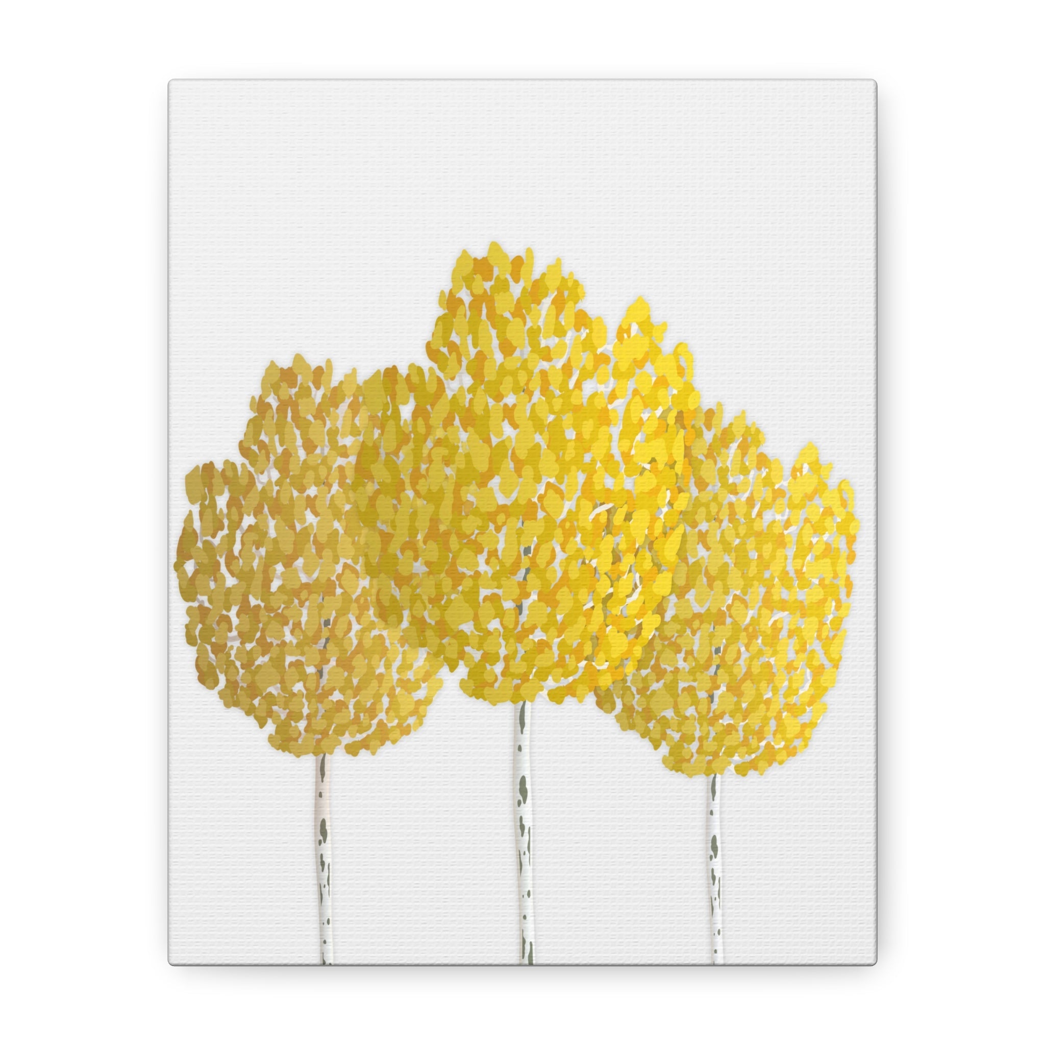 Fall Aspen Canvas Print – Wall Art - Poppy Natural