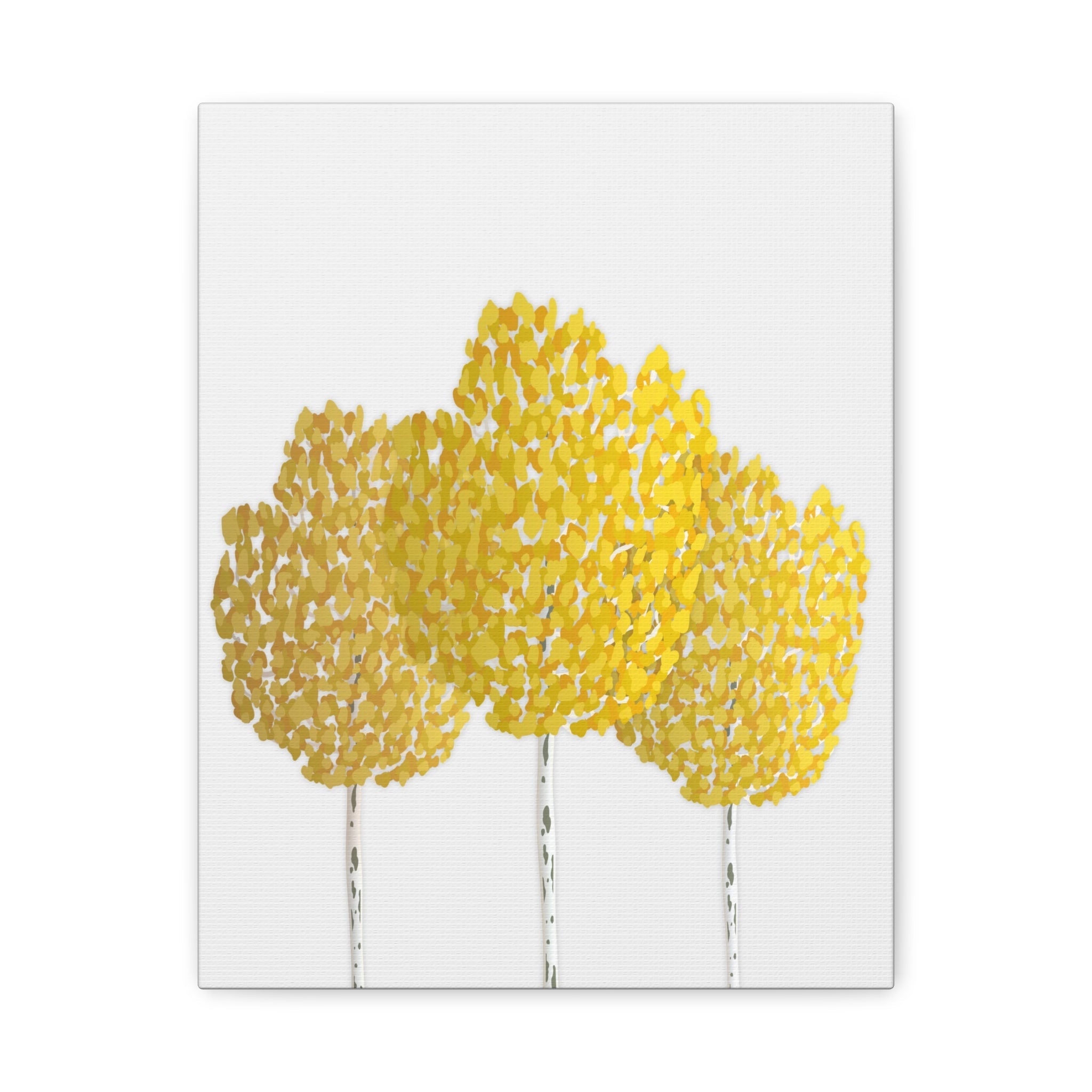 Fall Aspen Canvas Print – Wall Art - Poppy Natural
