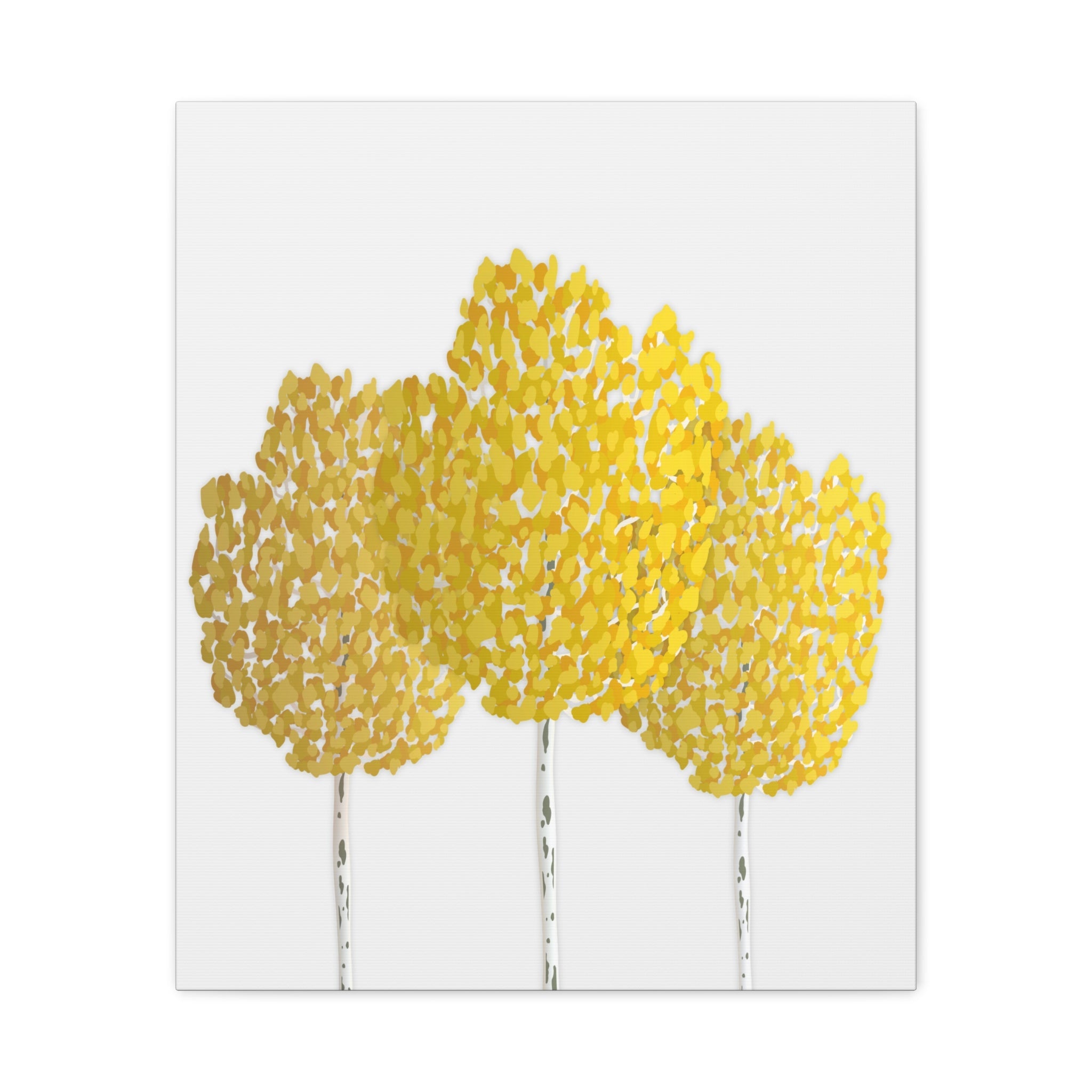 Fall Aspen Canvas Print – Wall Art - Poppy Natural