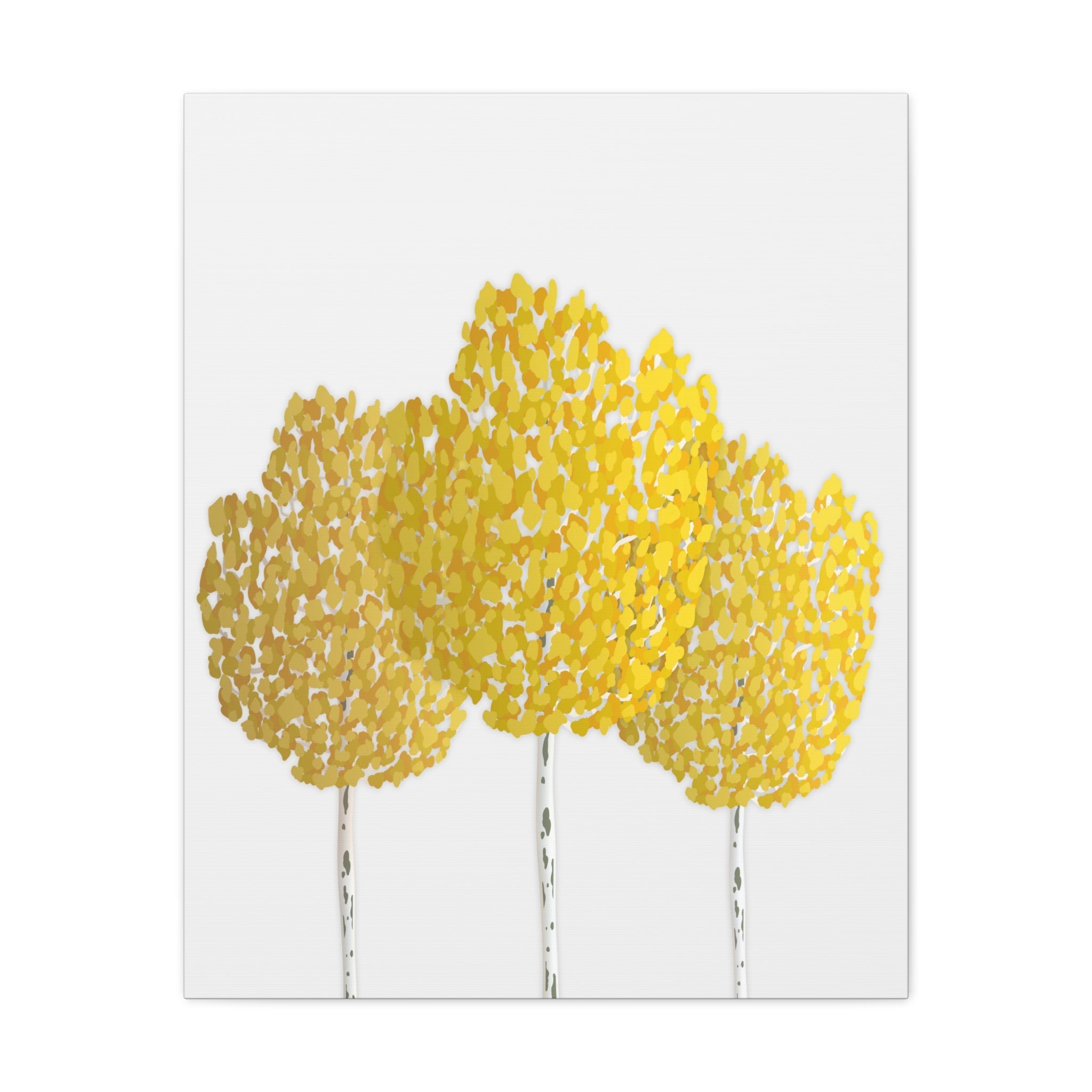 Fall Aspen Canvas Print – Wall Art - Poppy Natural