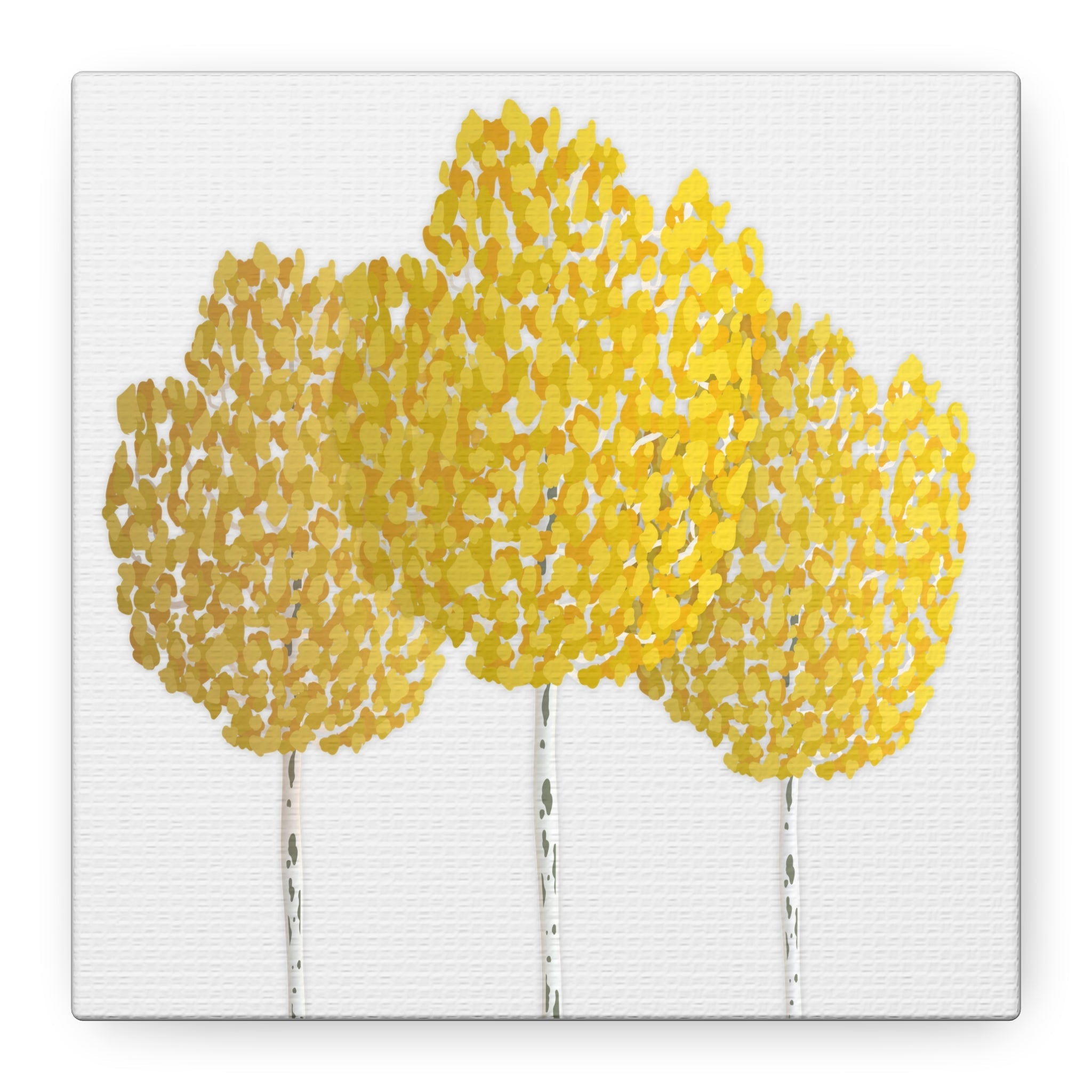 Fall Aspen Canvas Print – Wall Art - Poppy Natural