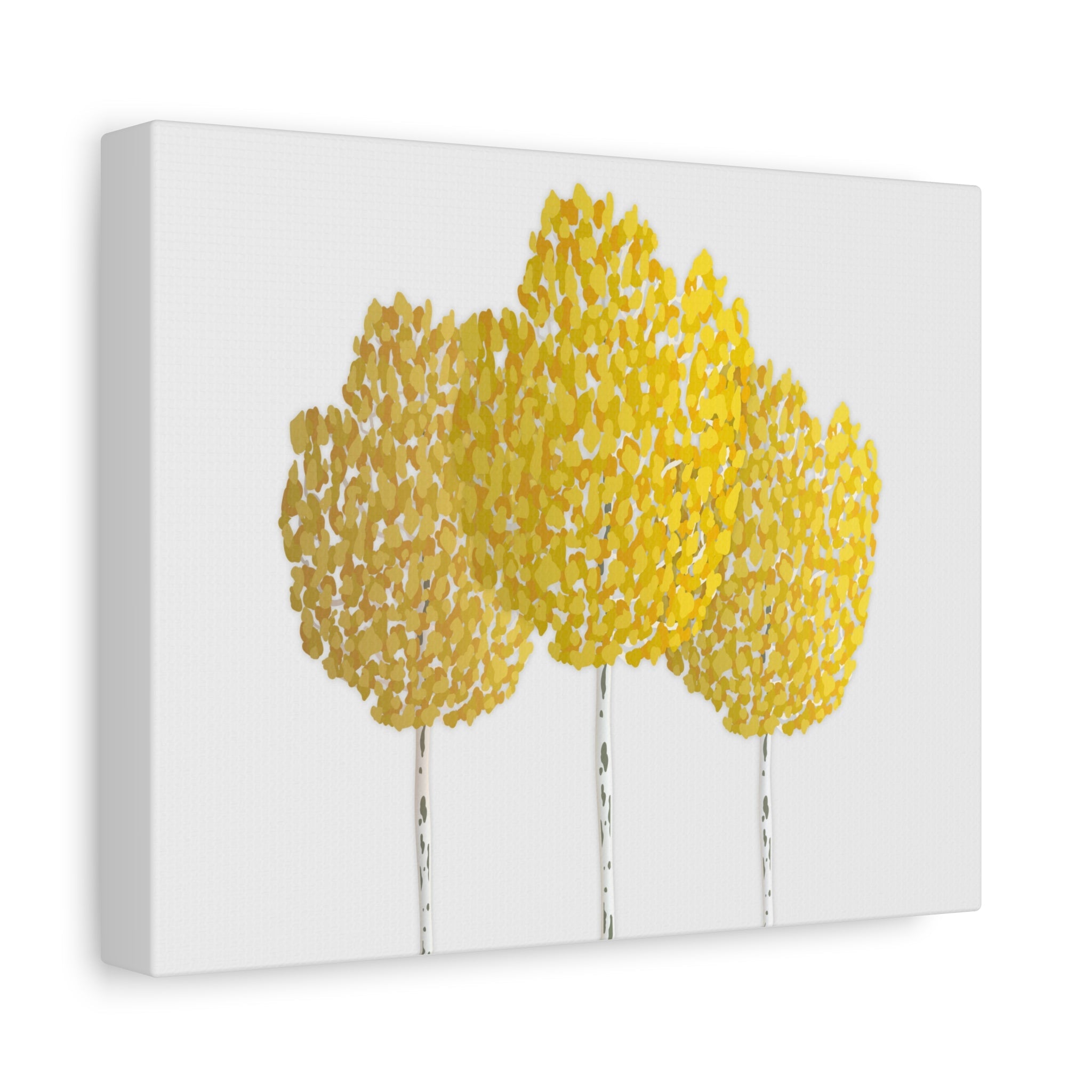 Fall Aspen Canvas Print – Wall Art - Poppy Natural