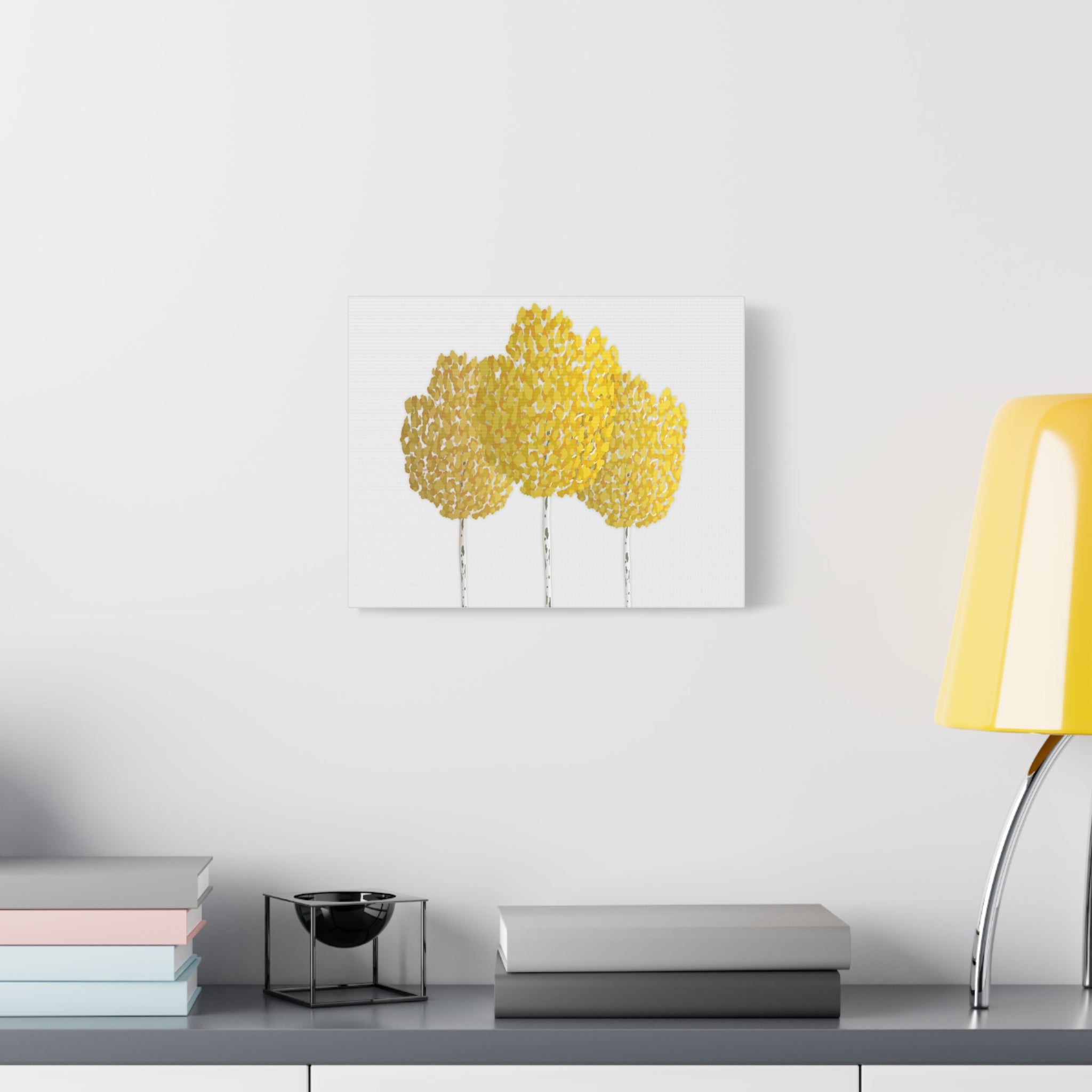 Fall Aspen Canvas Print – Wall Art - Poppy Natural