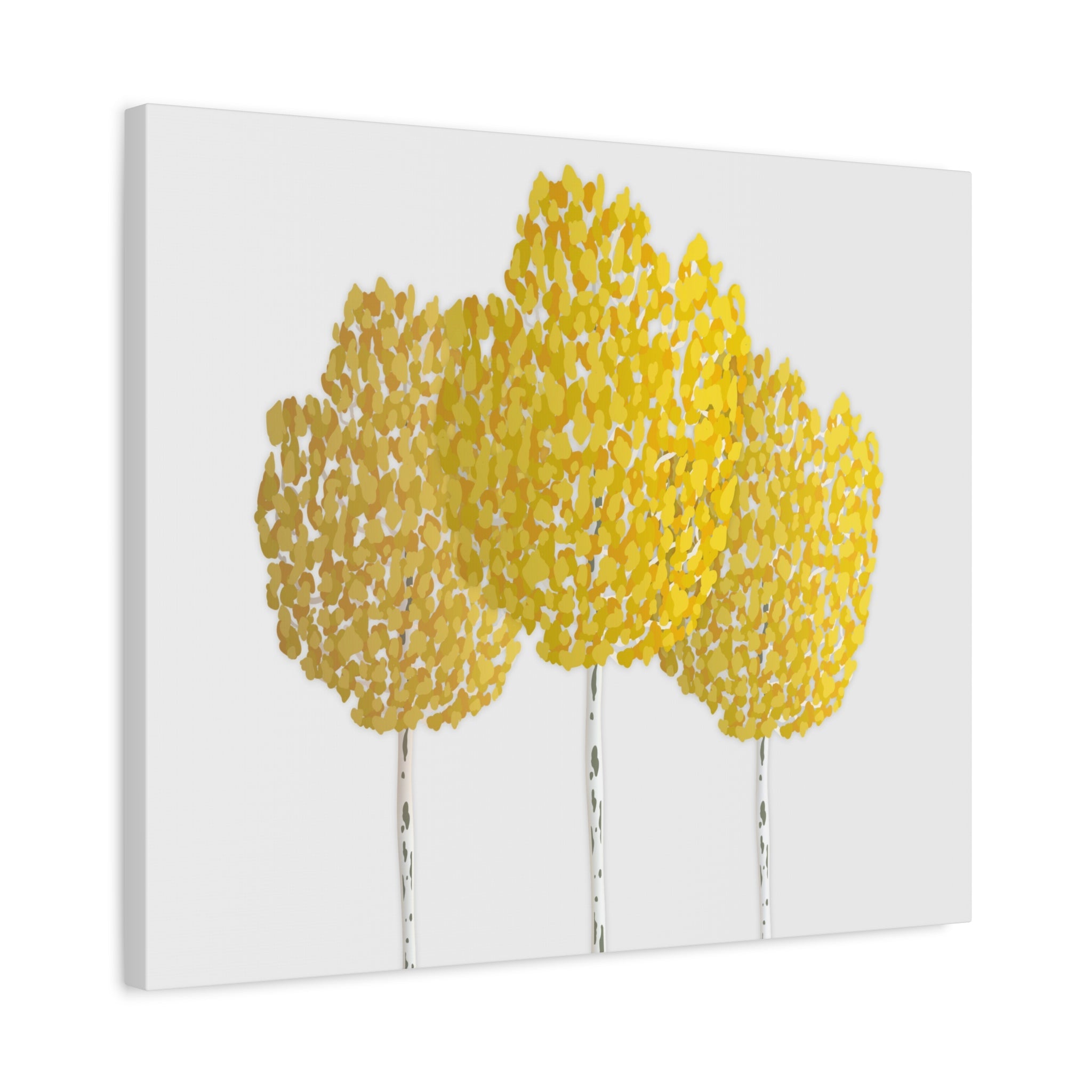 Fall Aspen Canvas Print – Wall Art - Poppy Natural