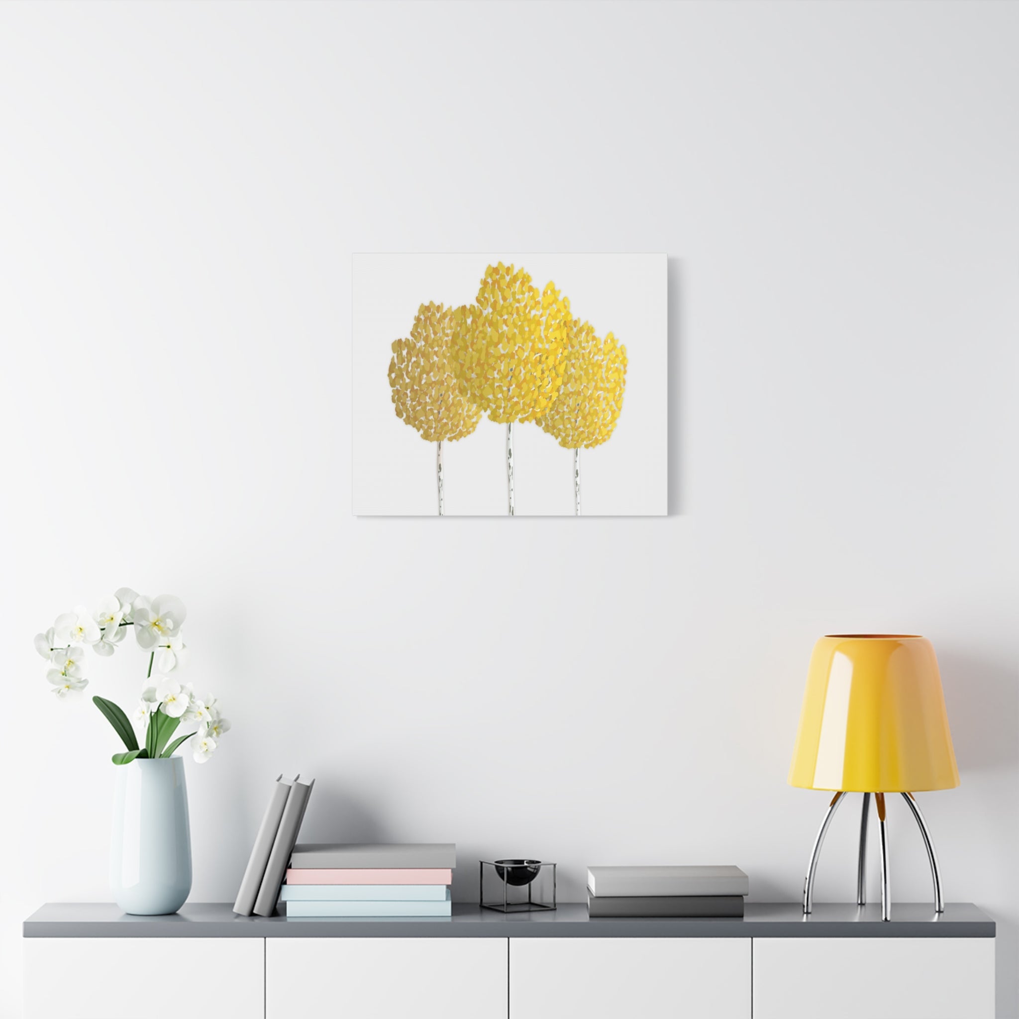 Fall Aspen Canvas Print – Wall Art - Poppy Natural
