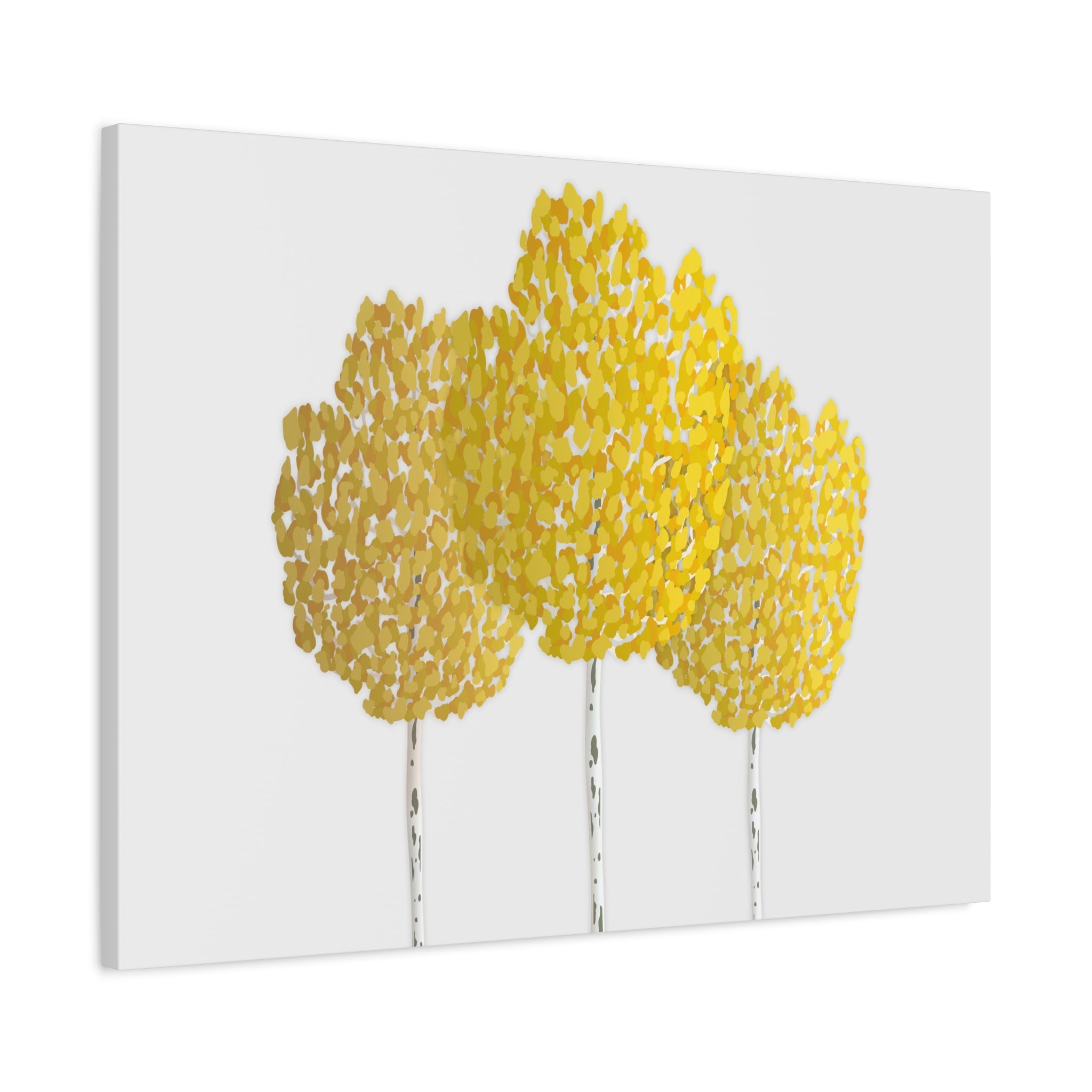 Fall Aspen Canvas Print – Wall Art - Poppy Natural