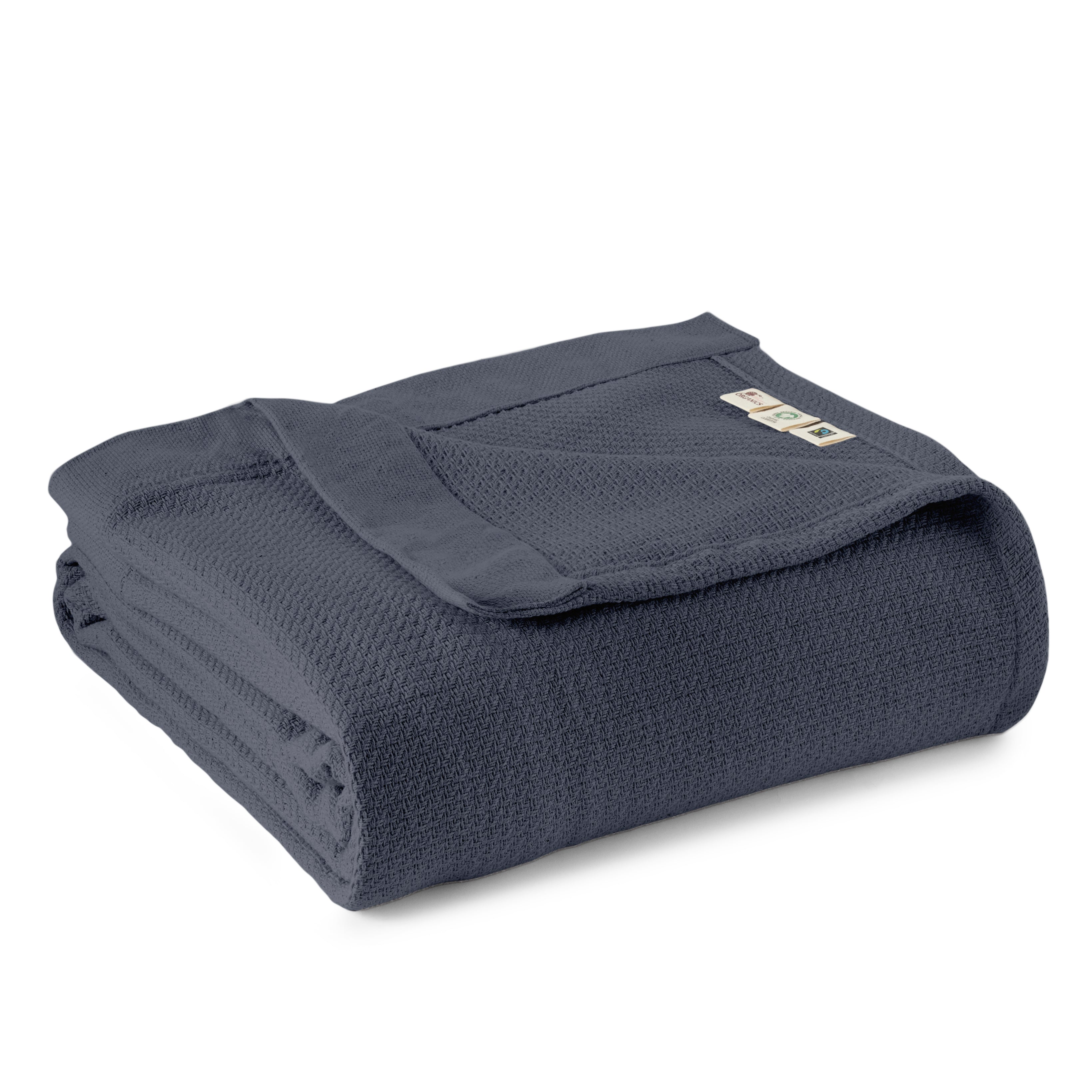 Organic Woven Throw Blanket