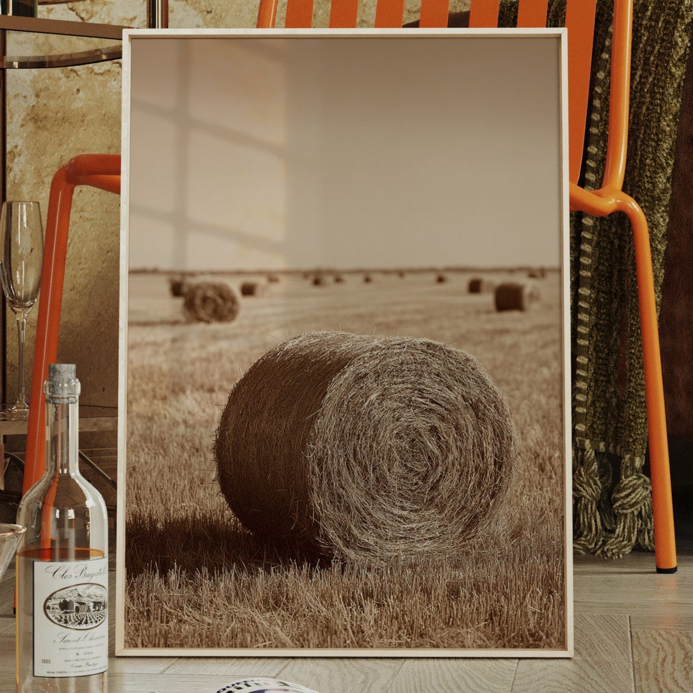 Harvested Echoes of Autumn - Poppy Natural