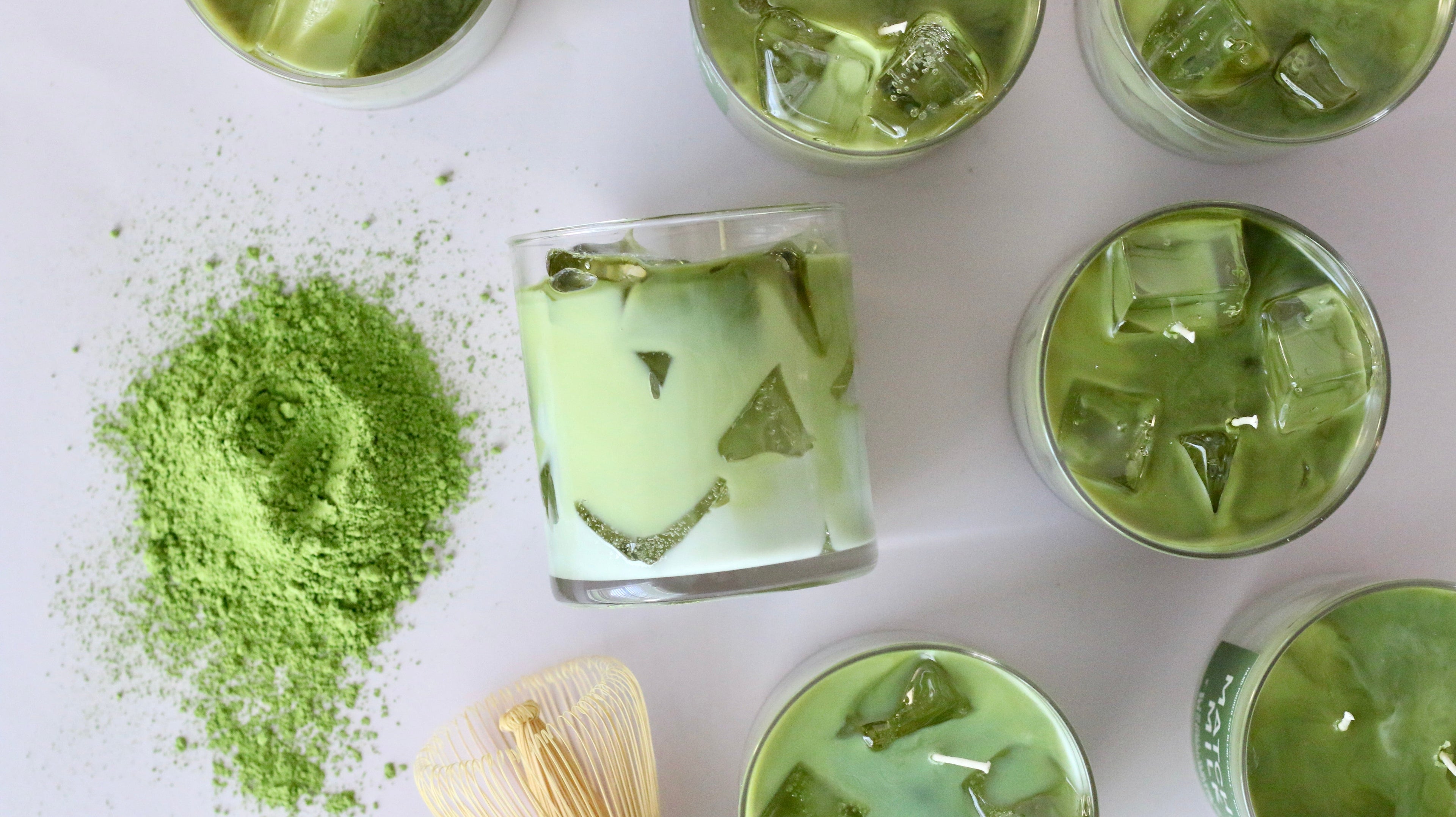 Matcha Milk Container Candle - Poppy Natural