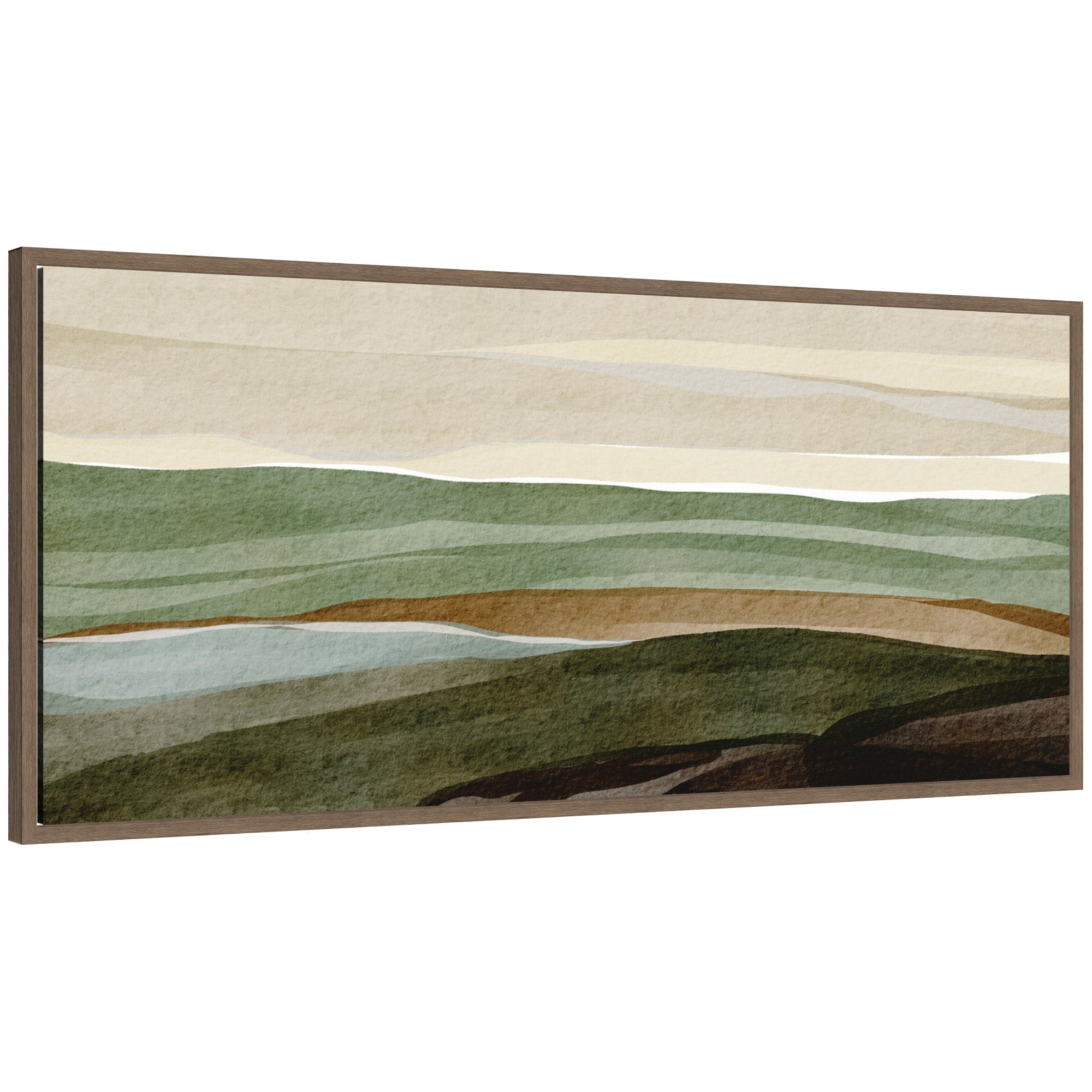 Nature's Charm III Panel by Nikita Jariwala - Poppy Natural