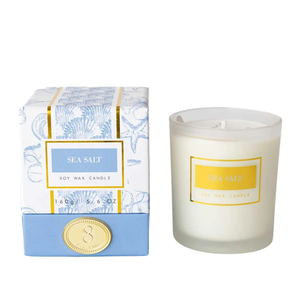 Sea Salt Candle - Poppy Natural
