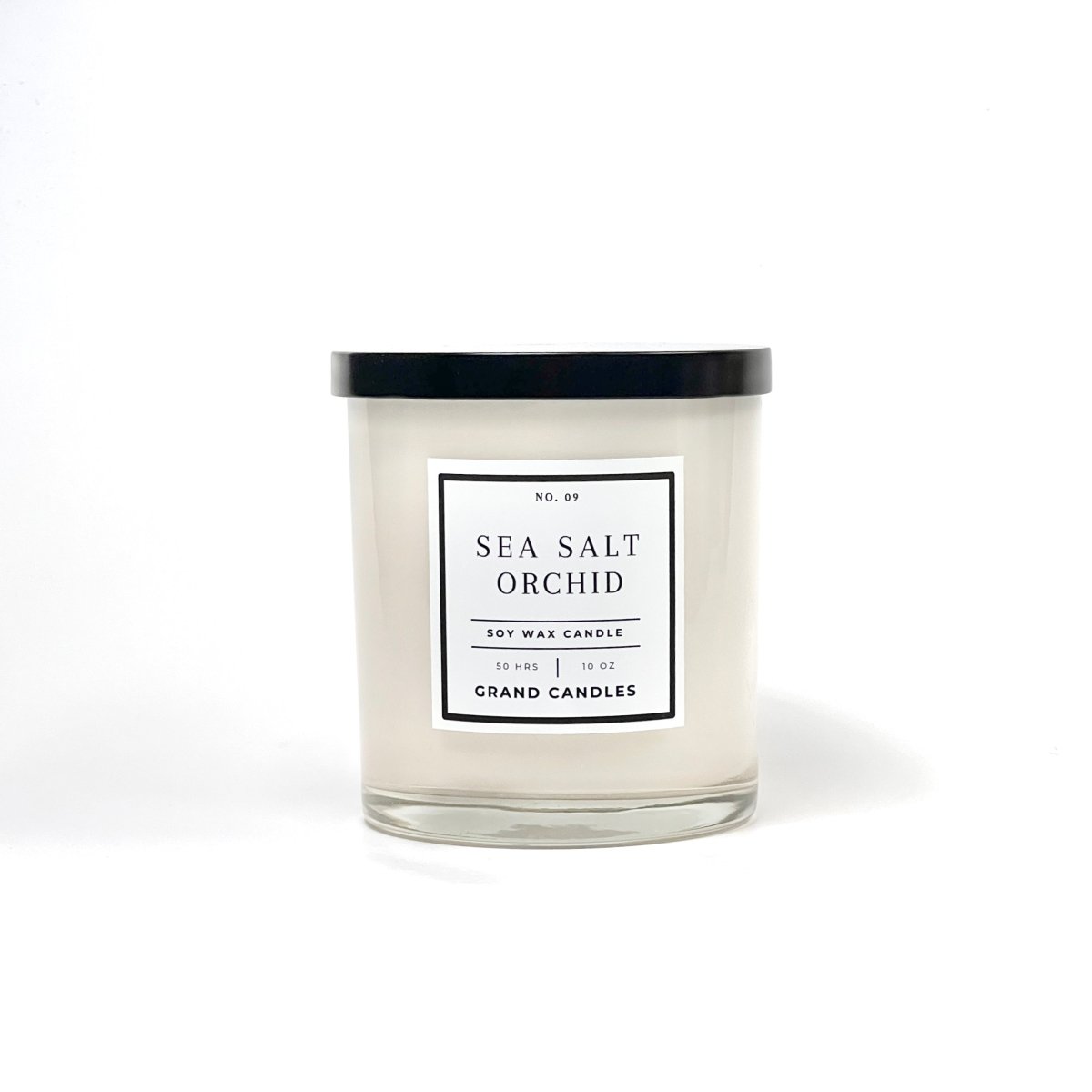 Sea Salt Orchid Candle - Poppy Natural